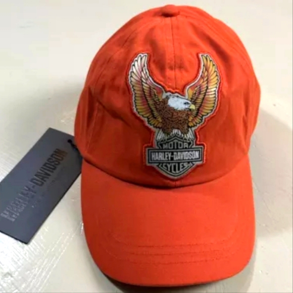 NWT Women's Harley-Davidson Classic Eagle Adjustable Hat - Picture 5 of 9